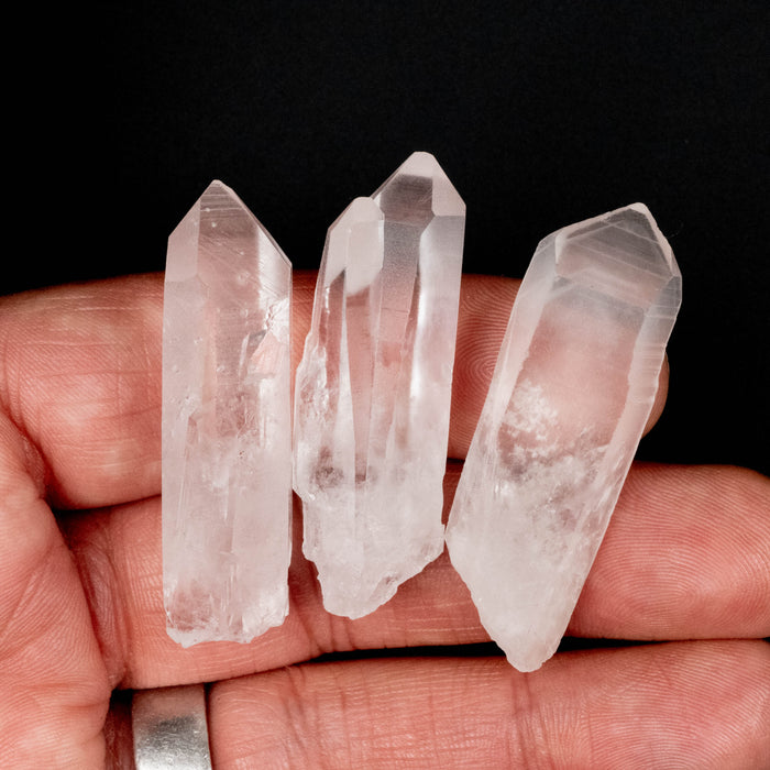 Lemurian Seed Quartz Crystal LOT 42 g 46-48mm