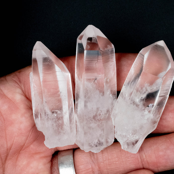 Lemurian Seed Quartz Crystal LOT 91 g 55-62mm