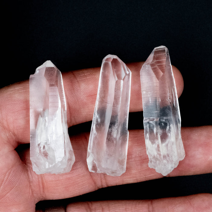 Lemurian Seed Quartz Crystal LOT 36 g 42-47mm