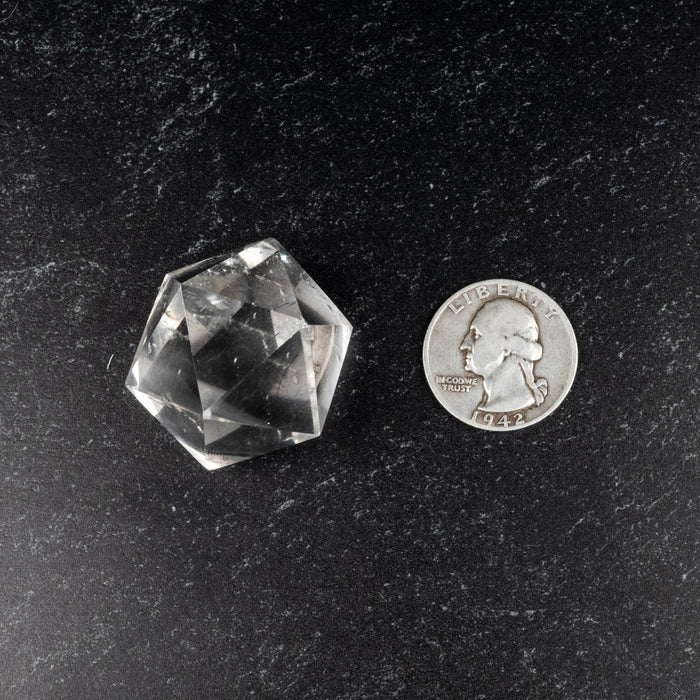Lemurian Seed Crystal Icosahedron Carving 40 g 28mm