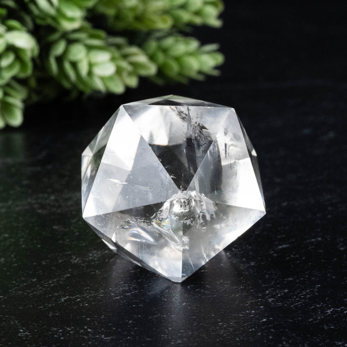 Lemurian Seed Crystal Icosahedron Carving 45 g 29mm