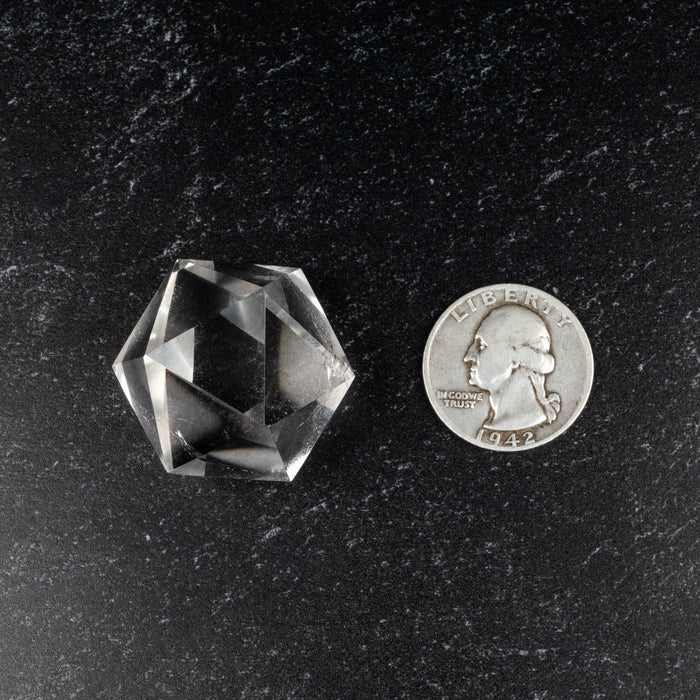 Lemurian Seed Crystal Icosahedron Carving 35 g 27mm