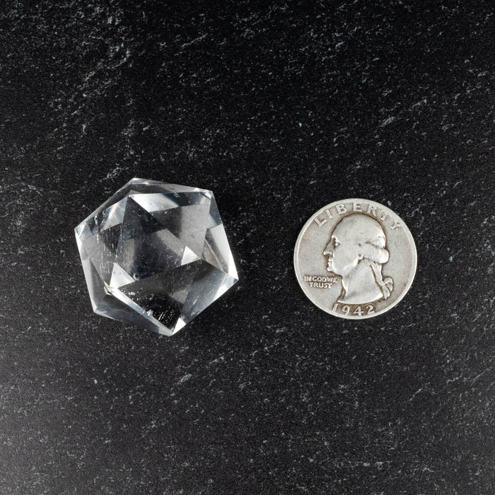 Lemurian Seed Crystal Icosahedron Carving 30 g 26mm