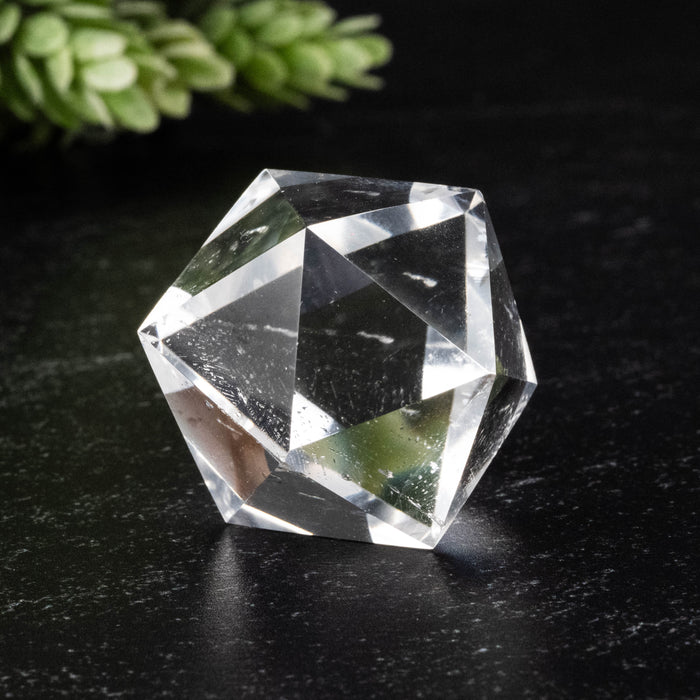 Lemurian Seed Crystal Icosahedron Carving 30 g 26mm
