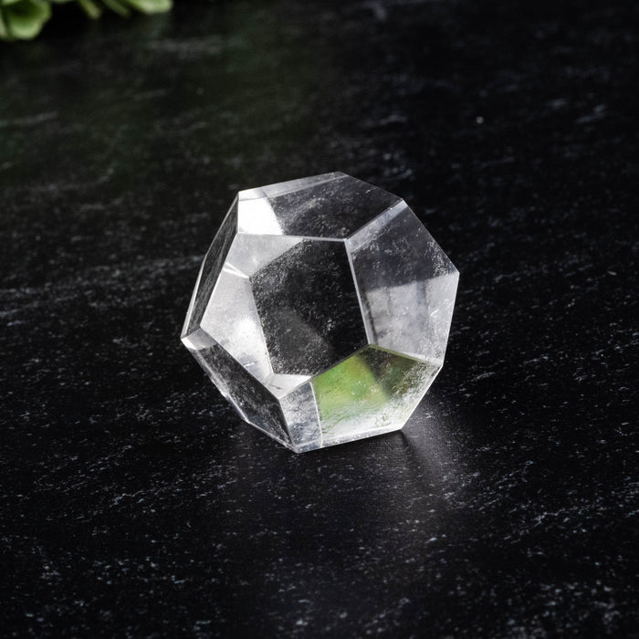 Lemurian Seed Crystal Dodecahedron Carving 31 g 25mm