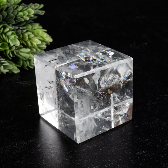 Lemurian Seed Crystal Cube Carving 436 g 54mm