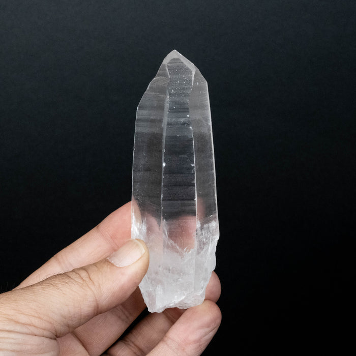 Lemurian Seed Quartz Crystal with Phantom 160 g 111x38mm
