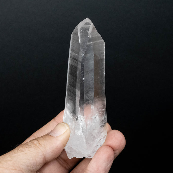 Lemurian Seed Quartz Crystal with Phantom 160 g 111x38mm