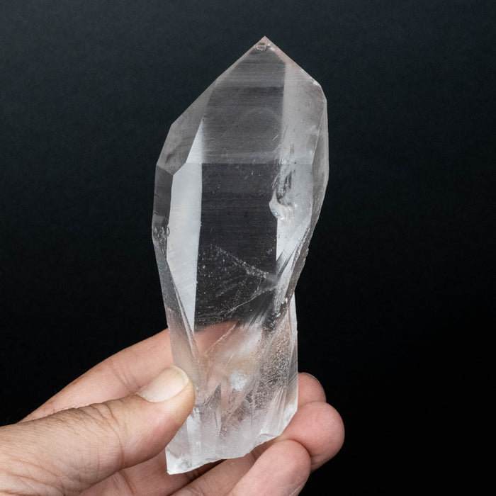 Lemurian Seed Quartz Crystal with Phantom 290 g 138x47mm