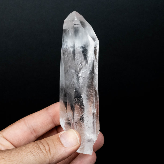 Lemurian Seed Quartz Crystal with Phantom 148 g 124x34mm
