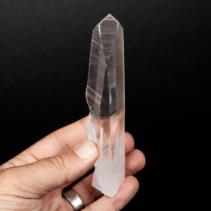 Lemurian Seed Quartz Crystal with Phantom 152 g 131x33mm