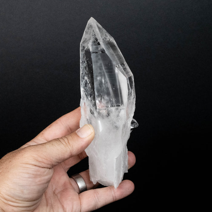 Lemurian Seed Quartz Crystal 543 g 169x61mm