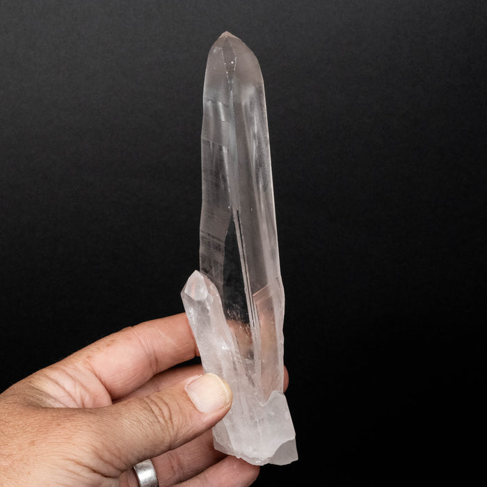 Lemurian Seed Quartz Crystal 235 g 171x35mm