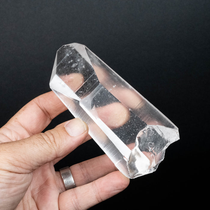 Lemurian Seed Quartz Crystal 361 g 122x54mm