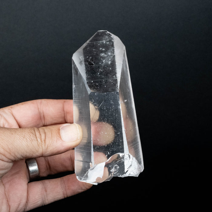 Lemurian Seed Quartz Crystal 361 g 122x54mm
