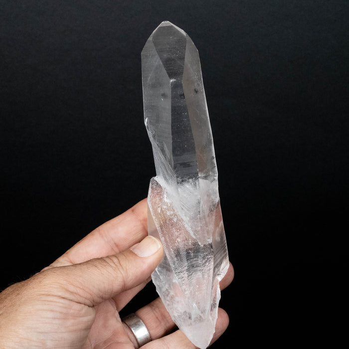 Lemurian Seed Quartz Crystal 285 g 175x44mm
