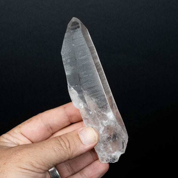 Lemurian Seed Quartz Crystal 153 g 134x35mm