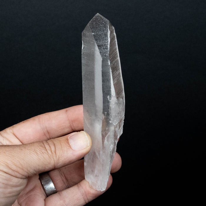 Lemurian Seed Quartz Crystal 153 g 134x35mm