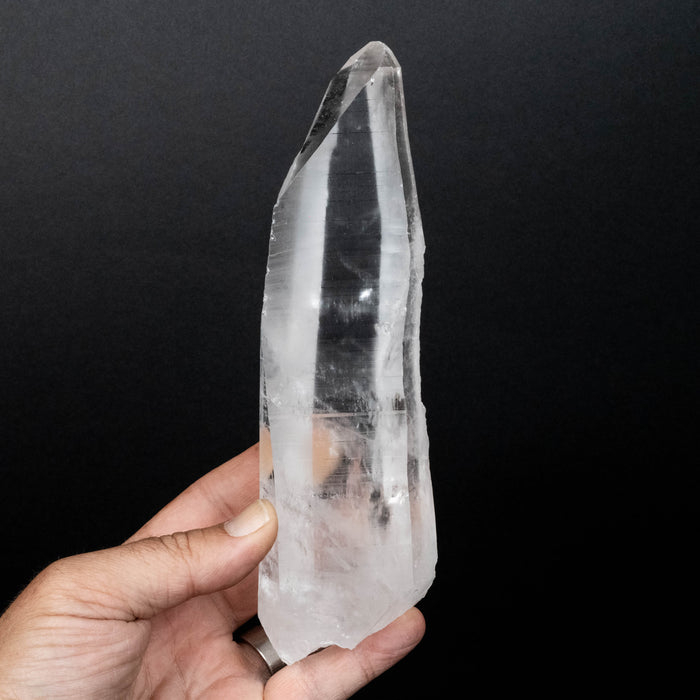 Lemurian Seed Quartz Crystal 542 g 195x46mm
