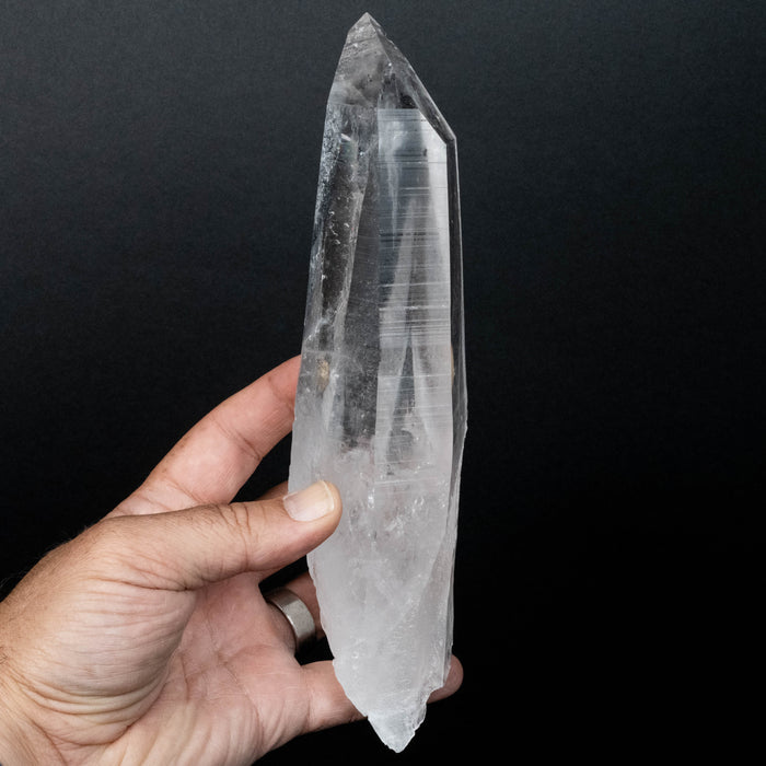 Lemurian Seed Quartz Crystal 778 g 217x63mm