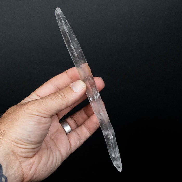 Lemurian Seed Quartz Crystal *DT 72 g 203x23mm