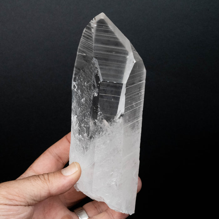 Lemurian Seed Quartz Crystal 888 g 177x75mm