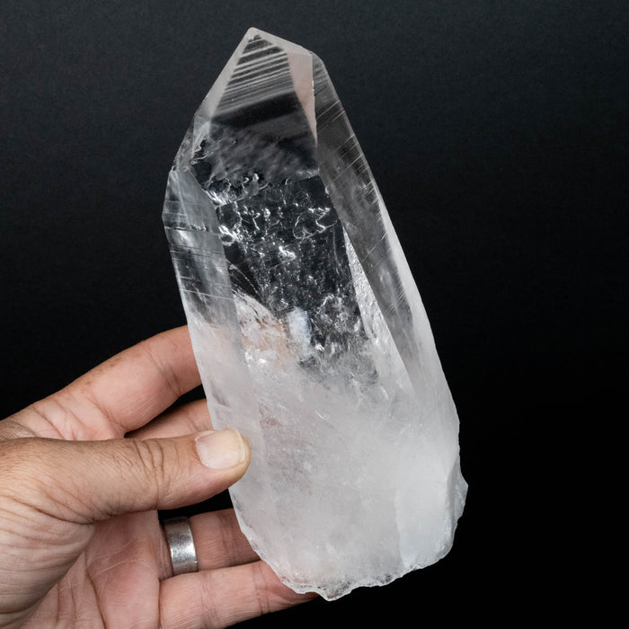 Lemurian Seed Quartz Crystal 888 g 177x75mm