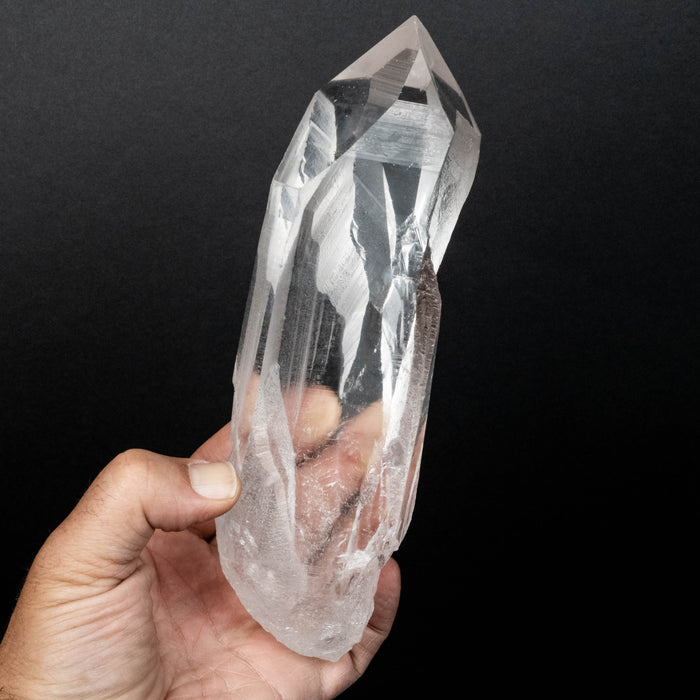 Lemurian Seed Quartz Crystal 888 g 207x73mm