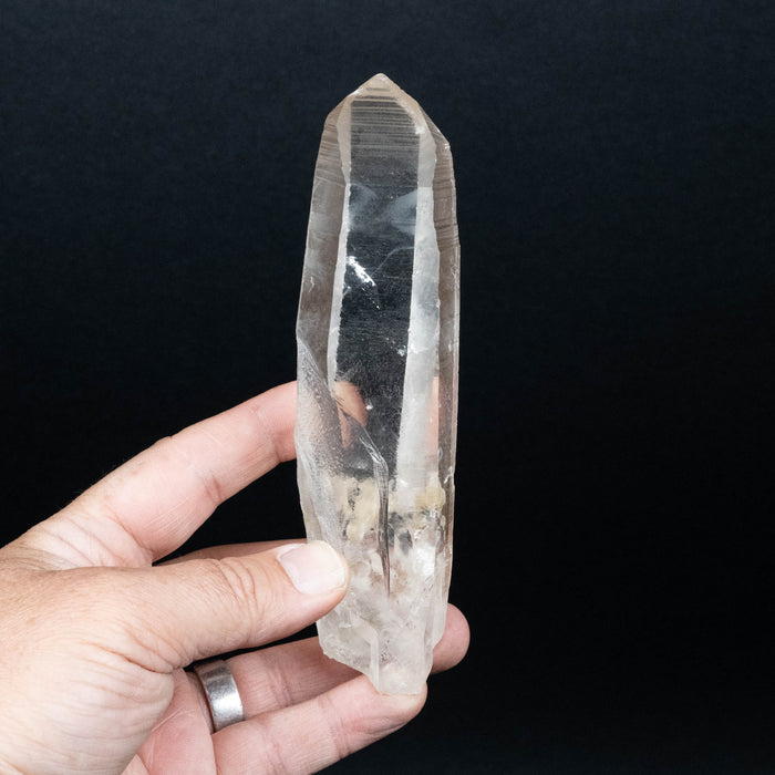 Lemurian Seed Quartz Crystal 296 g 152x39mm