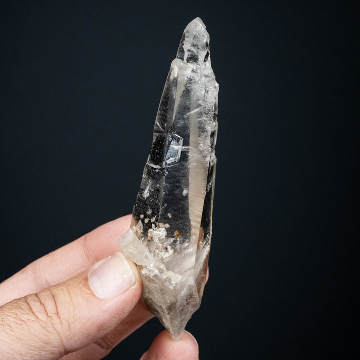 Lemurian Seed Quartz Crystal 62 g 104x25mm