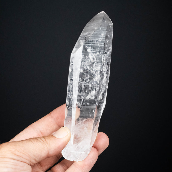 Lemurian Seed Quartz Crystal 242 g 145x43mm