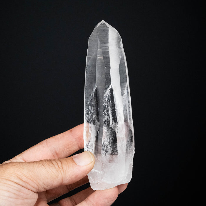 Lemurian Seed Quartz Crystal 256 g 134x42mm