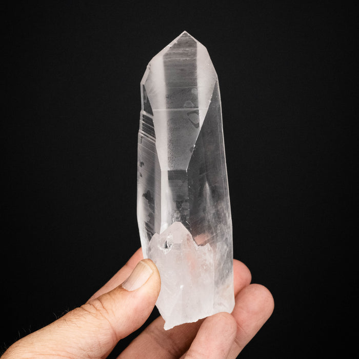 Lemurian Seed Quartz Crystal 332 g 131x55mm