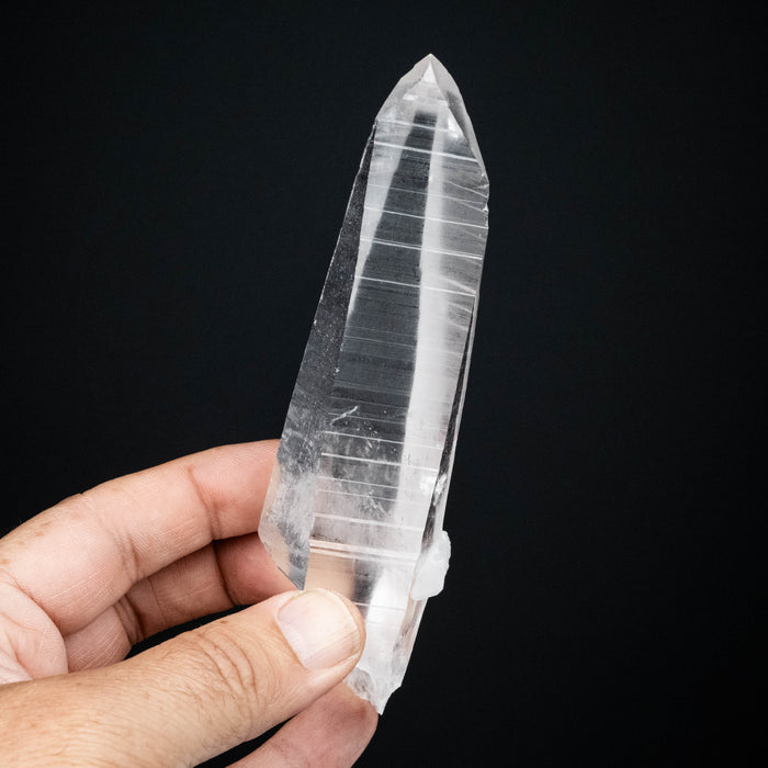 Lemurian Seed Quartz Crystal 158 g 138x36mm