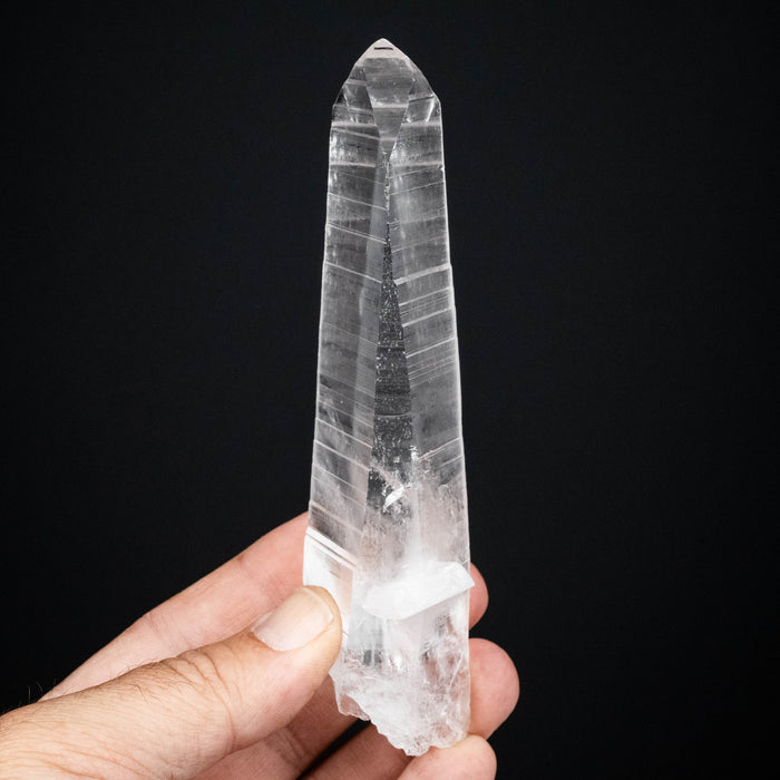 Lemurian Seed Quartz Crystal 158 g 138x36mm