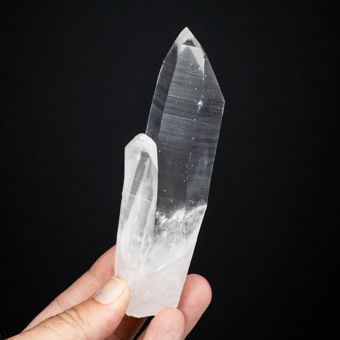 Lemurian Seed Quartz Crystal 210 g 132x36mm