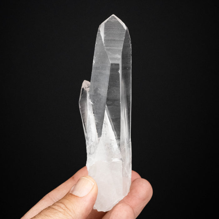 Lemurian Seed Quartz Crystal 210 g 132x36mm