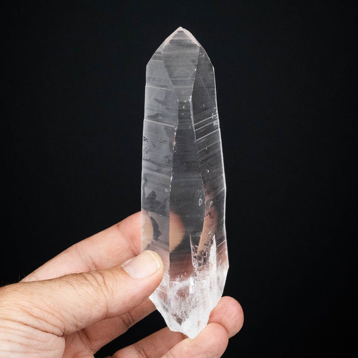 Lemurian Seed Quartz Crystal with Phantom 236 g 131x40mm