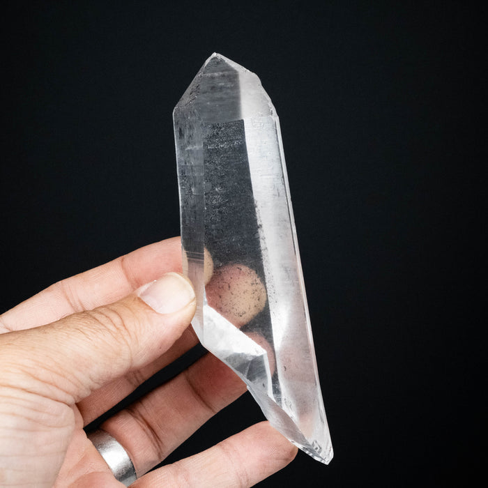Lemurian Seed Quartz Crystal *DT with Phantom 136 g 127x33mm