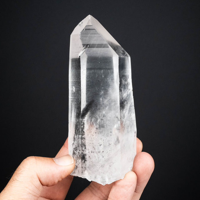 Lemurian Seed Quartz Crystal with Phantom 348 g 124x49mm