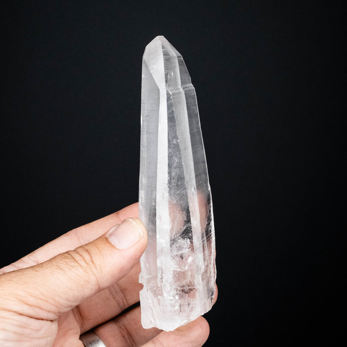 Lemurian Seed Quartz Crystal 256 g 136x45mm