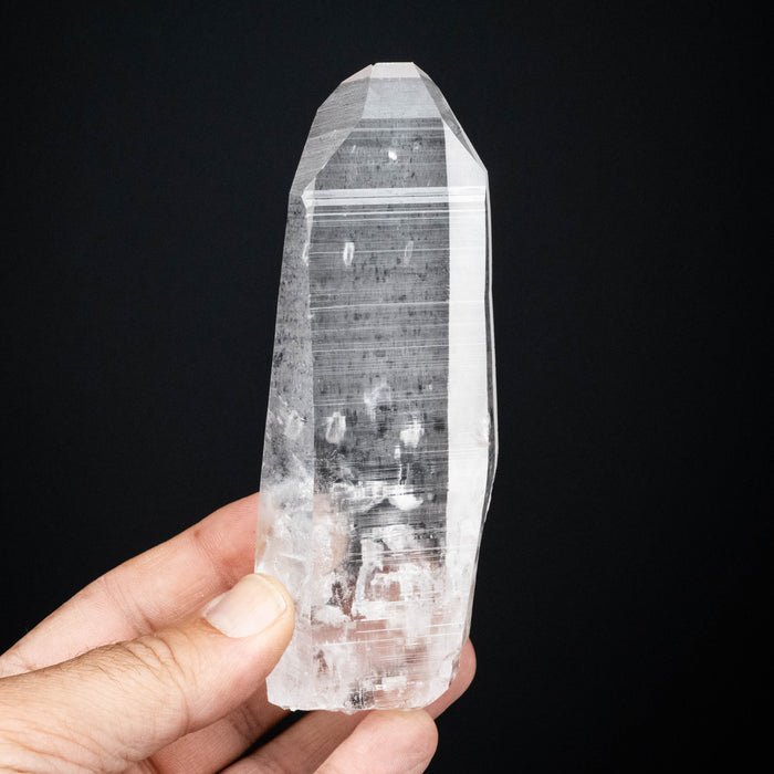 Lemurian Seed Quartz Crystal 256 g 136x45mm