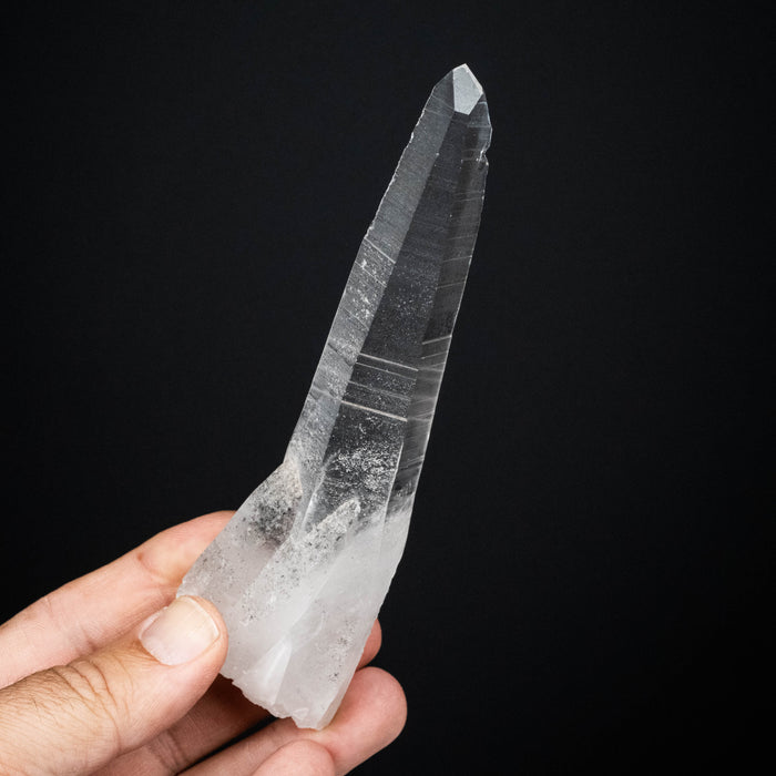 Lemurian Seed Quartz Crystal with Phantom 126 g 141x39mm