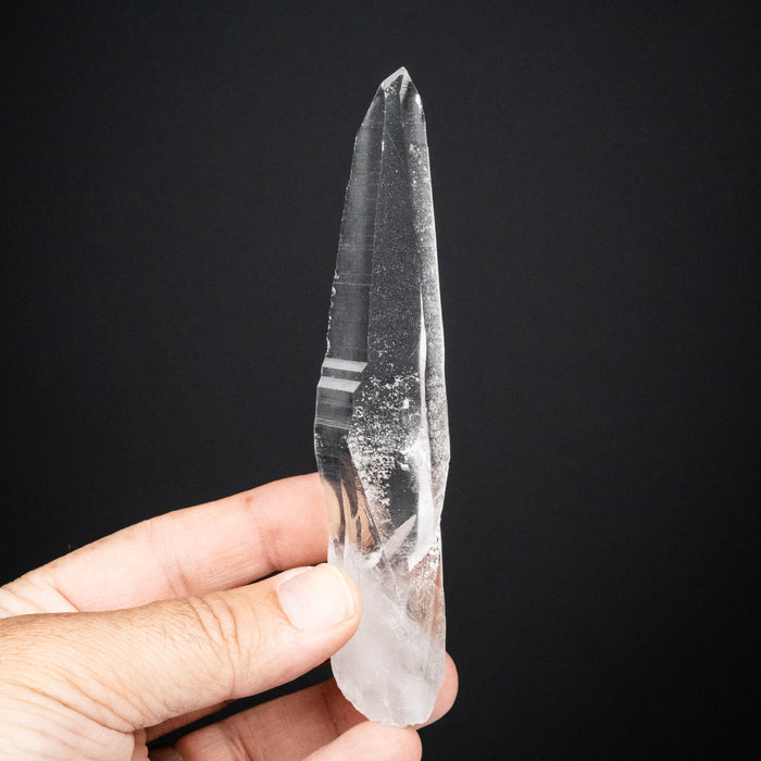 Lemurian Seed Quartz Crystal 88 g 136x27mm