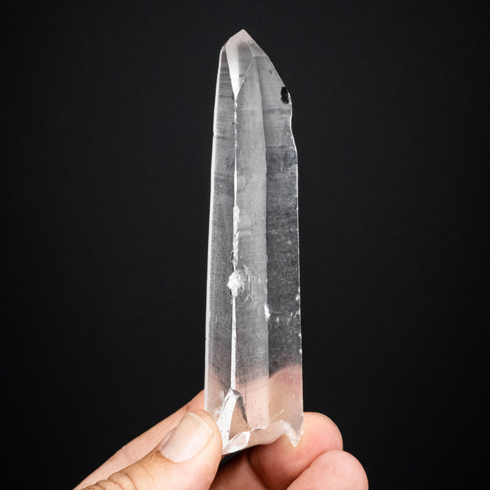 Lemurian Seed Quartz Crystal with Phantom 98 g 117x30mm