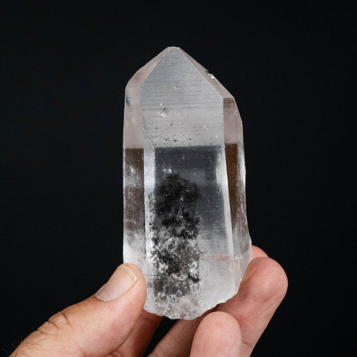 Lemurian Seed Quartz Crystal with Phantom 188 g 90x43mm