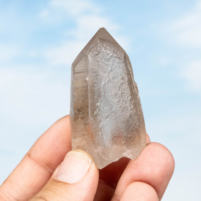 Smoky Lemurian Seed Quartz Crystal 61 g 60x31mm