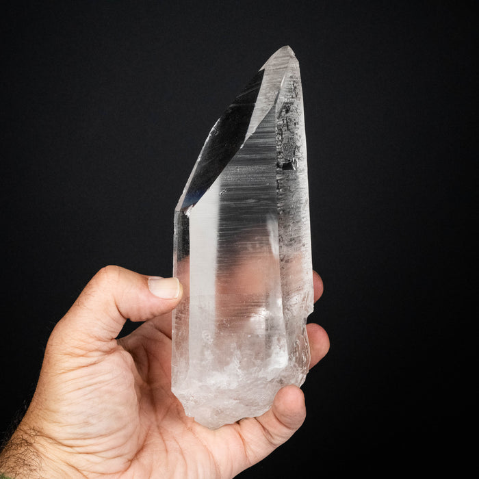 Lemurian Seed Quartz Crystal with Phantom 788 g 184x66mm