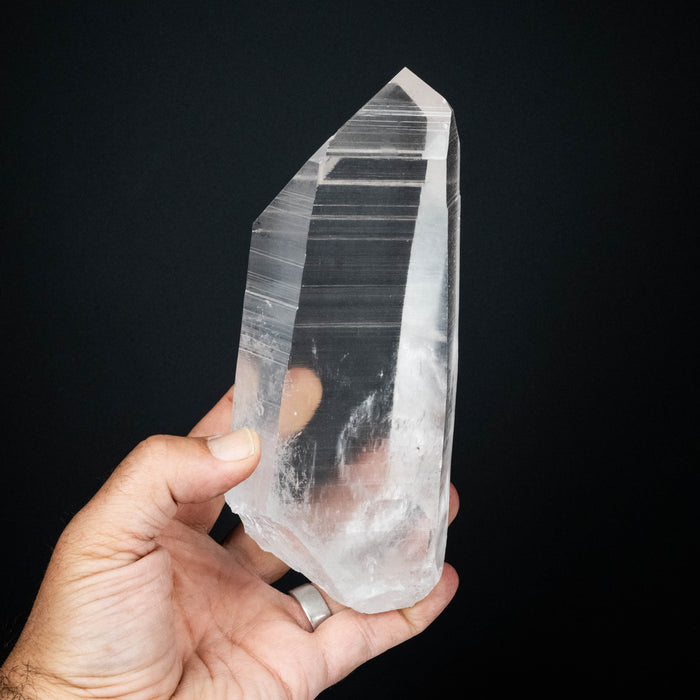 Lemurian Seed Quartz Crystal 1050 g 181x77mm