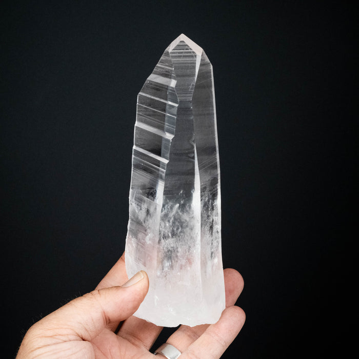 Lemurian Seed Quartz Crystal 642 g 173x58mm